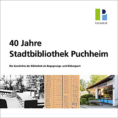 Titelbild der Broschüre zum Jubiläum der Stadtbibliothek
